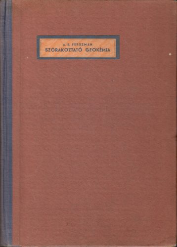 A. E. Ferszman: Szórakoztató geokémia